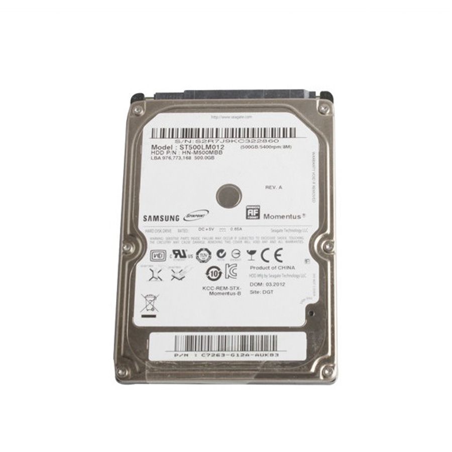 1TB Hard Drive with V2022.6 BENZ Xentry BMW ISTA-D 4.32.15 and ISTA-P 68.0.800 Software for VXDIAG Multi Tools