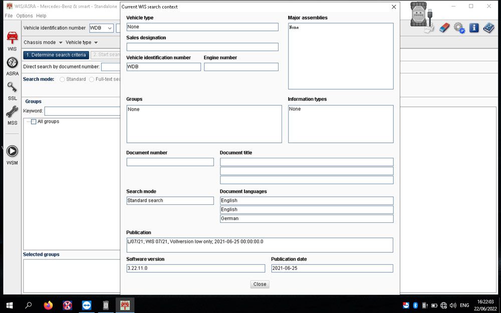 1TB Hard Drive with V2022.6 BENZ Xentry BMW ISTA-D 4.32.15 and ISTA-P 68.0.800 Software for VXDIAG Multi Tools