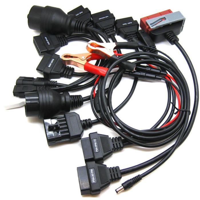 8 OBD2 Cables for Car Diagnostic used for Multidiag CDP+ and DS-150