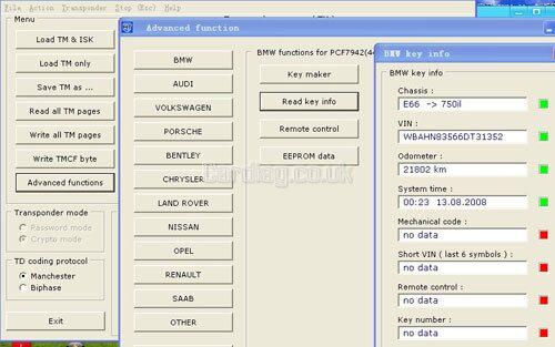 AD HiTag2 Universal For BMW Keys Programmer