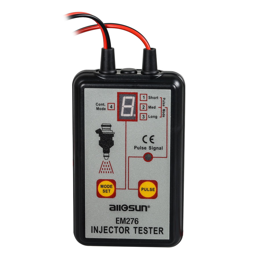 All-Sun Professional EM276 Injector Tester 4 Pluse Modes Powerful Fuel System Scan Tool