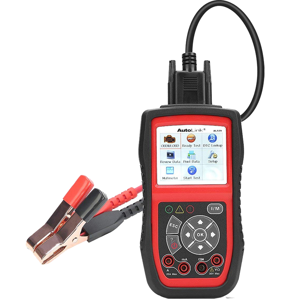 Autel AutoLink AL539B OBDII Code Reader & Electrical Test Tool Update Online With Multi Language