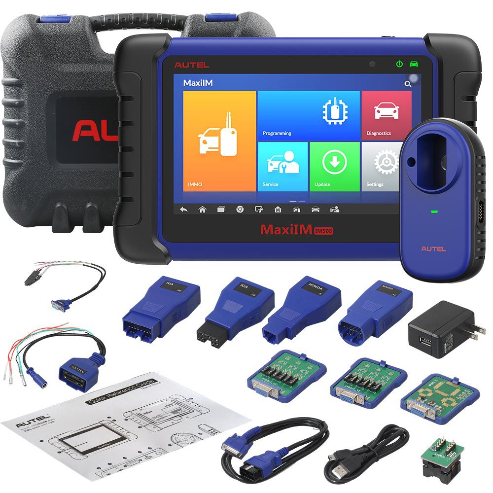 Original Autel MaxiIM IM508 Advanced IMMO & Key Programming Tool Plus XP400 Key and Chip Programmer