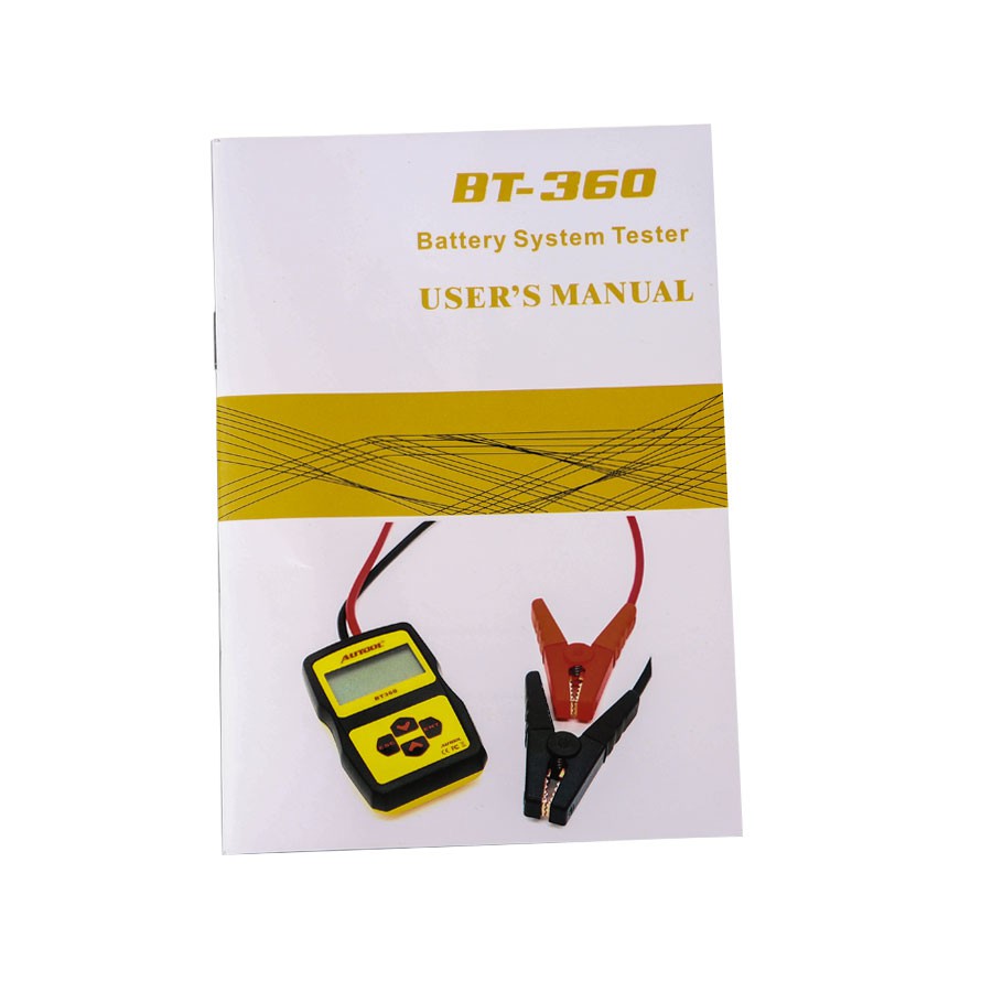 Original AUTOOL BT360  Battery Tester  with Portable Design