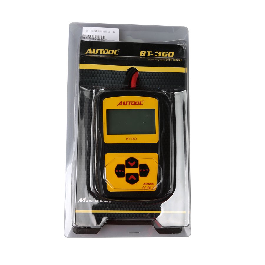 Original AUTOOL BT360  Battery Tester  with Portable Design