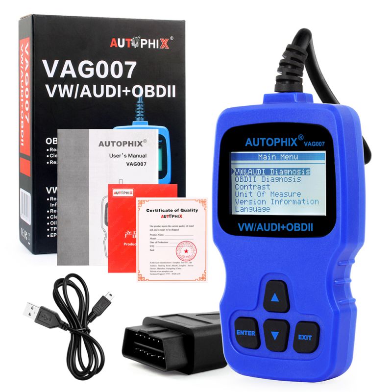 AUTOPHIX VAG007 VW/AUDI OBDII Scan Tool