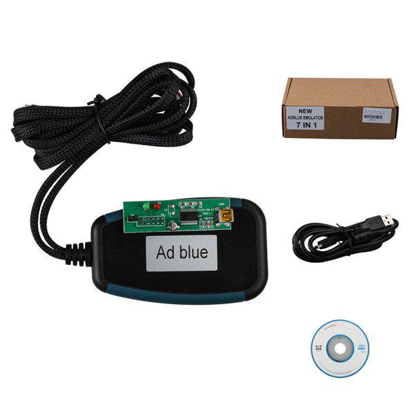 Best Price Adblueobd2 Emulator 7-In-1 With Programming Adapter with Disable Adblueobd2 System for Benz Man Scania Volvo Iveco DAF Renault