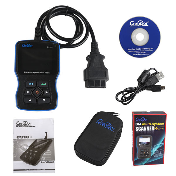 Creator C310+ Code Scanner for BMW/Mini Multi System Scan Tool V11.7 Update Online