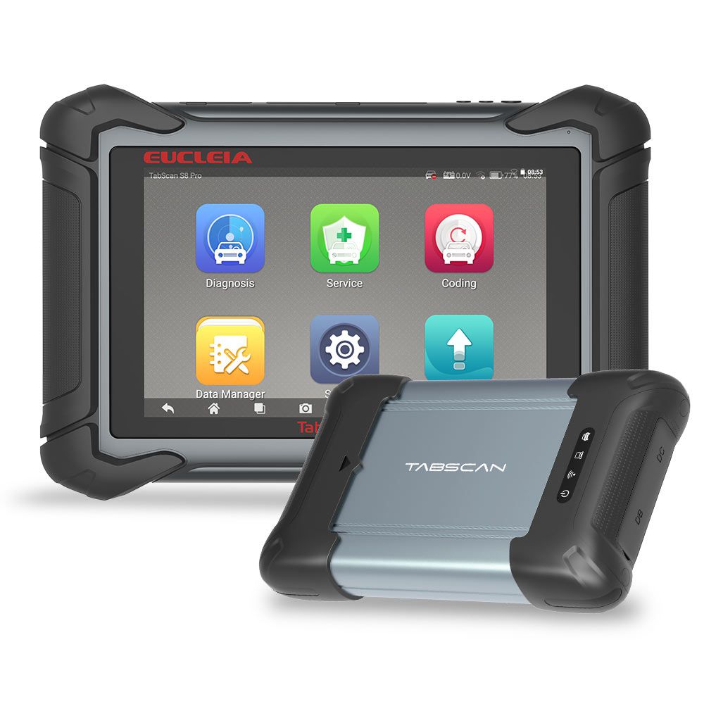 EUCLEIA TabScan S8 Pro Automotive Intelligent Dual-mode Diagnostic System Free Update Online for 18 Months