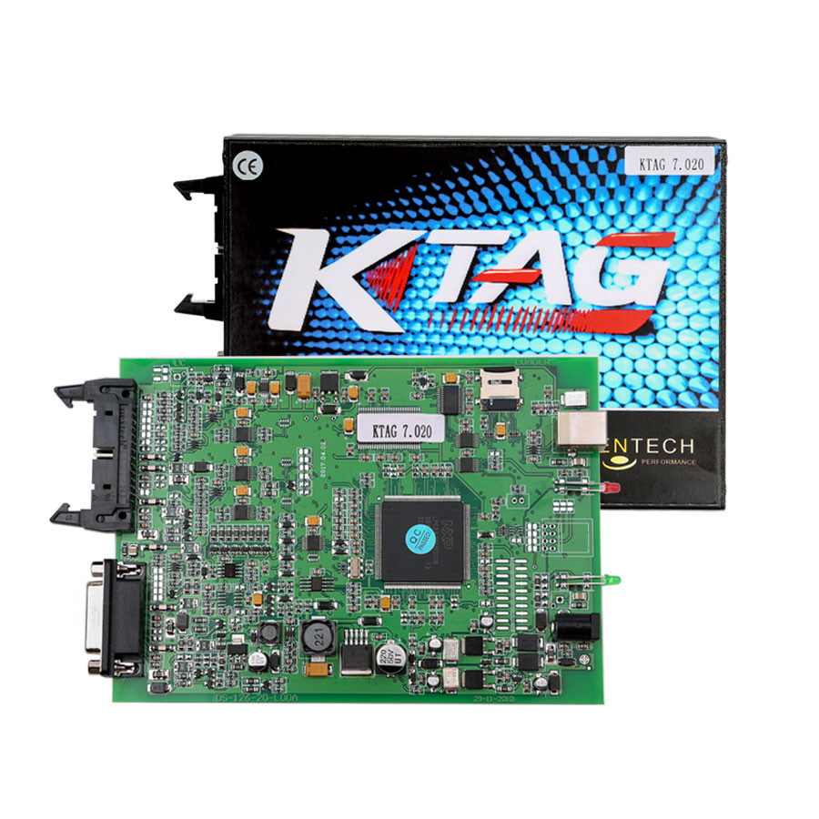 Latest V2.23 KTAG ECU Programming Tool Firmware V7.020 Master Version with Unlimited Tokens