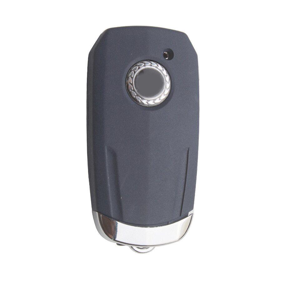 Flip Remote Key Shell 1 Button Blue Color Flat Slotting for Fiat 5pcs/lot