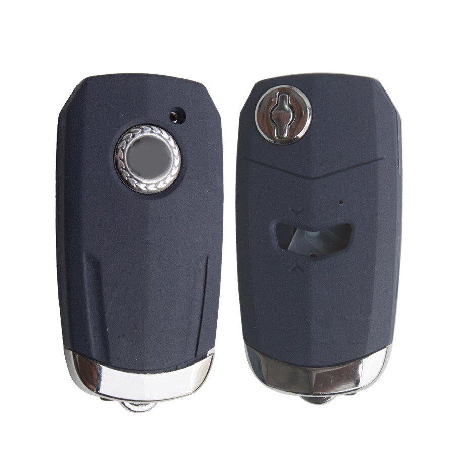 Flip Remote Key Shell 1 Button Blue Color Flat Slotting for Fiat 5pcs/lot