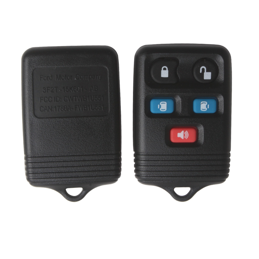 Remote Shell 5 Button for Ford 10pcs/lot