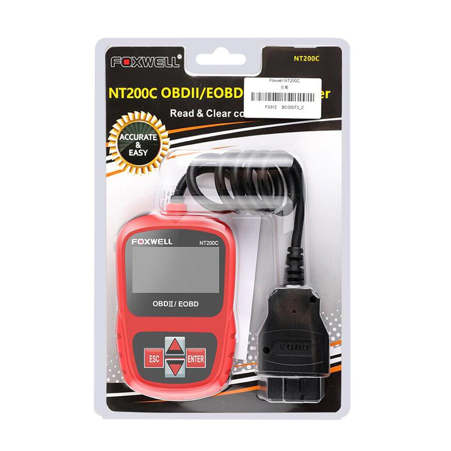 FOXWELL NT200C OBDII/EOBD Code Reader