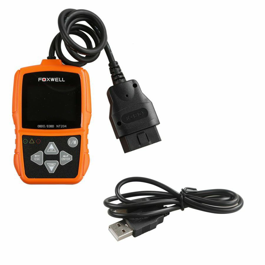 FOXWELL NT204 OBD2 CAN Diagnostic Tool Fault Code Reader Multi-languages Available