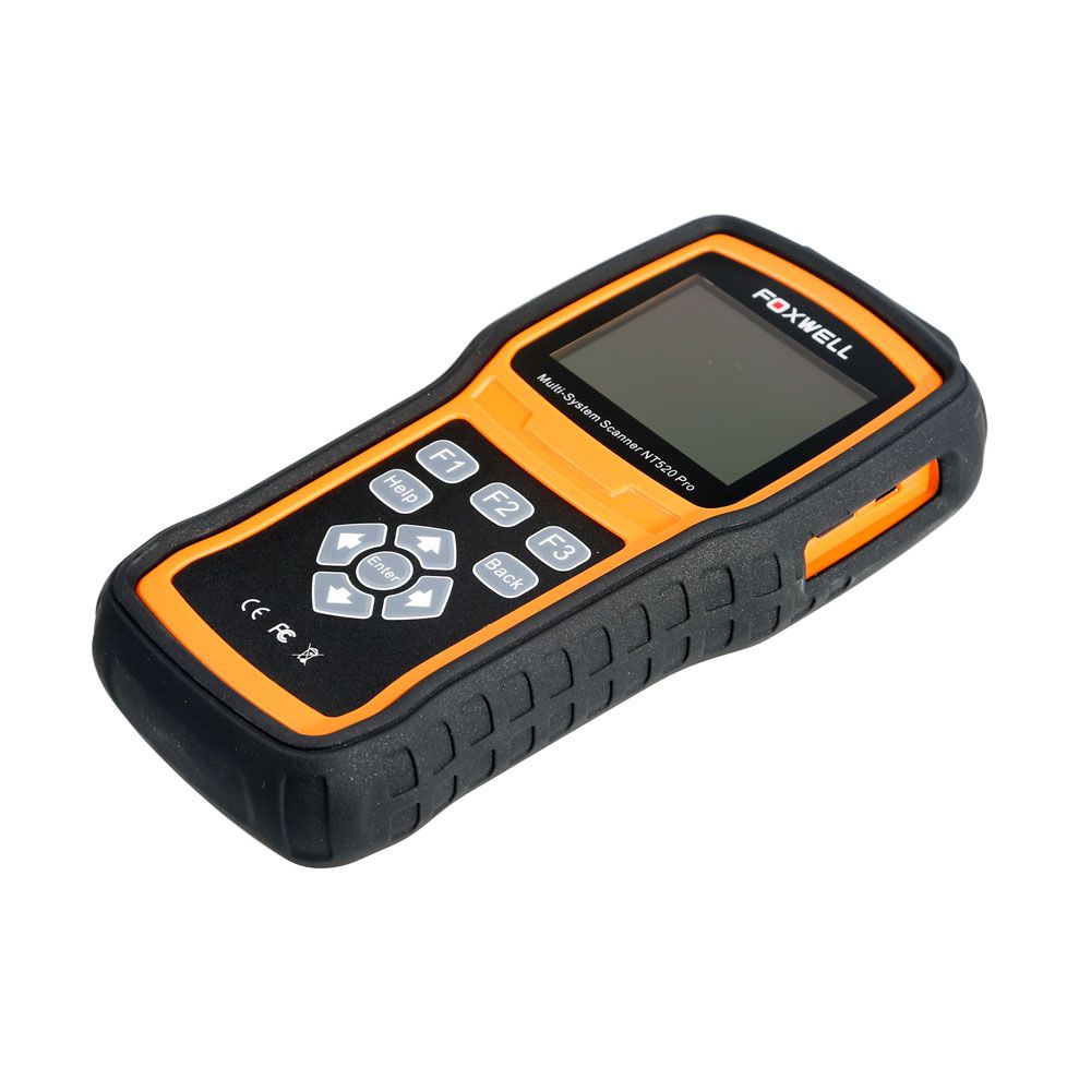 Foxwell NT520 Pro Multi-System Scanner Add Mercedes Benz Firmware Update Version of NT510 Free Update Online