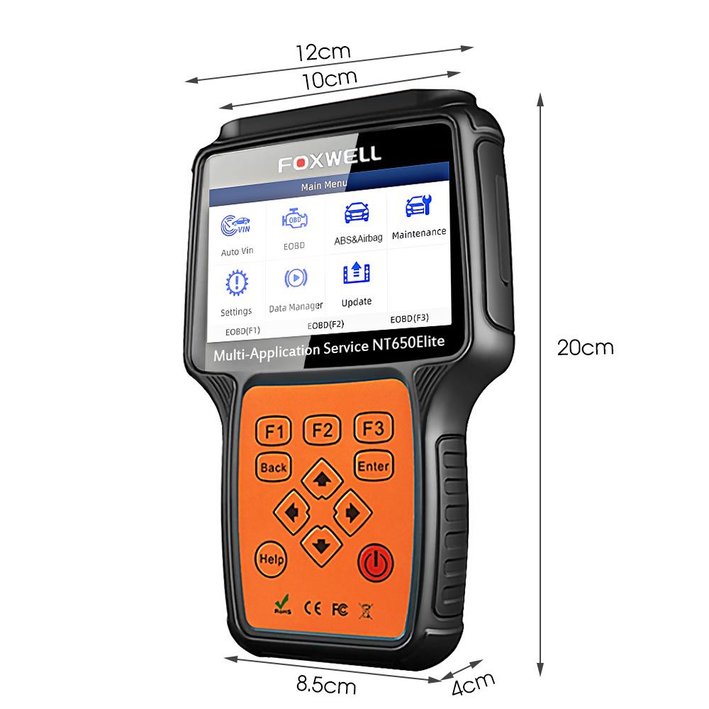 Foxwell NT650 Elite All Makes Service Tool with 11 Special Function Updated Version of NT650