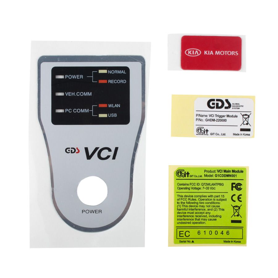 GDS VCI for KIA & HYUNDAI with Trigger Module Firmware V2.02 Software V19 Blue Version