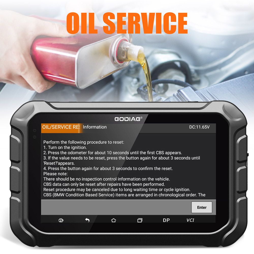 GODIAG GD801 Key Programmer Multi-language Support Mileage Correction ABS EPB TPMS EEPROM etc