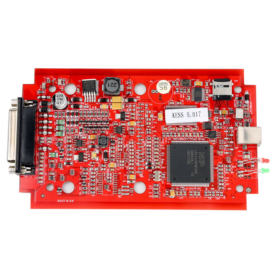 Kess ECU Programmer V5.017 EU Version with Red PCB Online Version Support 140 Protocol No Token Limited