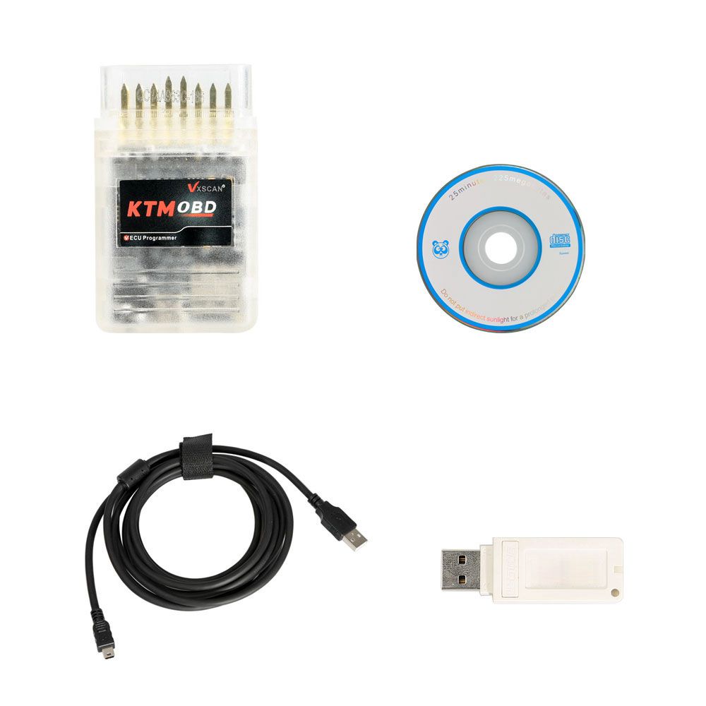 KTMOBD ECU Programmer & Gearbox Power Upgrade Tool Plug and Play via OBD with Dialink J2534 Cable