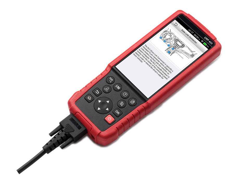 LAUNCH CRP423 Auto Diagnostic Tool OBD2 Code Reader Scanner Support ENG ABS SRS AT Test Update Version of CRP123