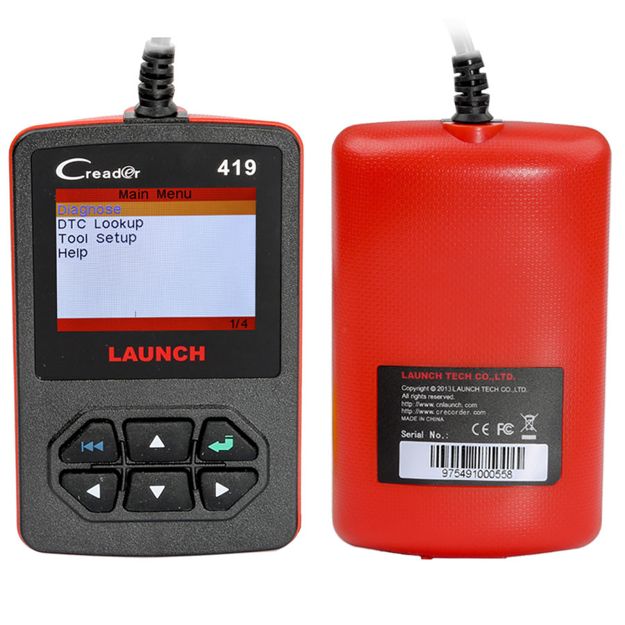 Launch CReader 419 DIY Scanner OBDII/EOBD Auto Diagnostic Scan Tool Code Reader