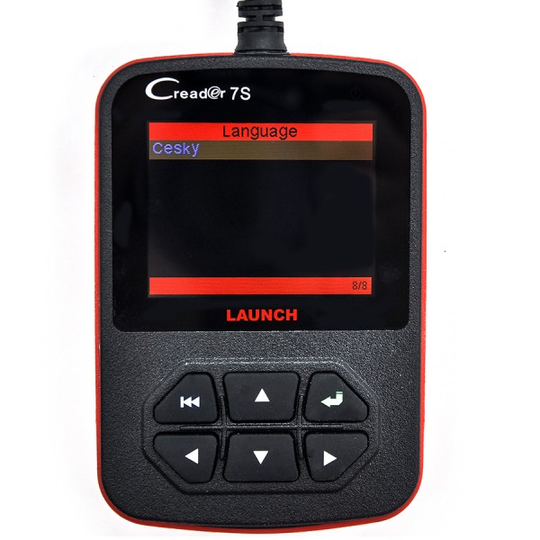 Launch X431 Creader 7S OBD II Code Reader + Oil Reset Function Support Multi-langauge