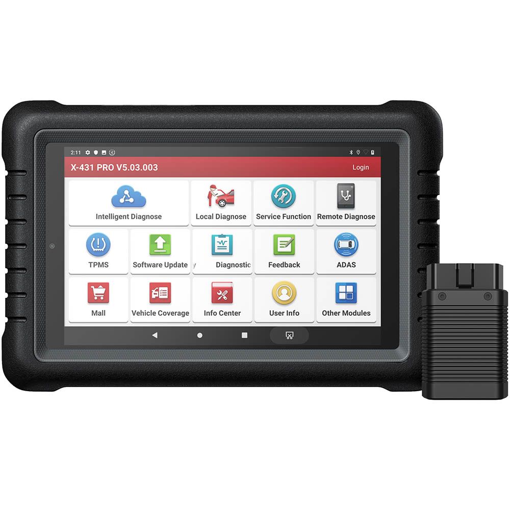 Launch X431 PROS OE-Level Full System Diagnostic Tool Support Guided Functions with 2 Years Free Update Online