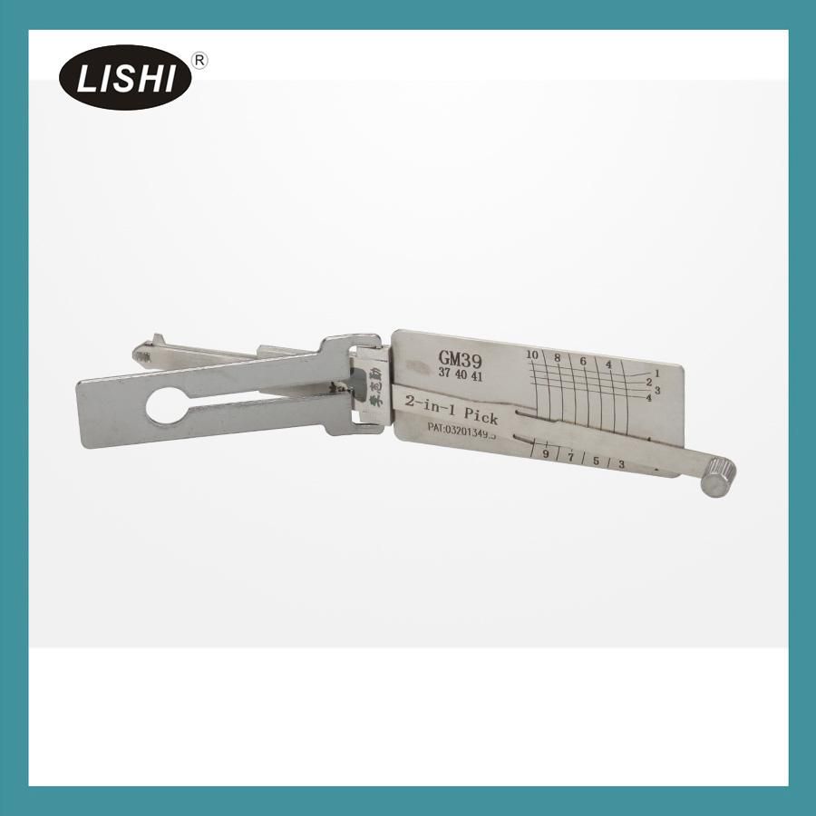 LISHI GM37 (39 40 41) 2 in 1 Auto Pick and Decoder For GMC/Buick/HUMMER