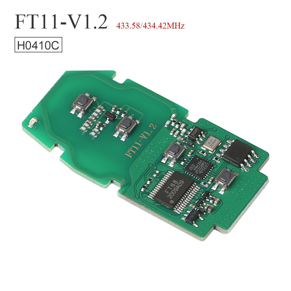 Lonsdor FT02 PH0440B Update Version of FT11-H0410C 312/314 MHz Toyota Smart Key PCB Frequency Switchable