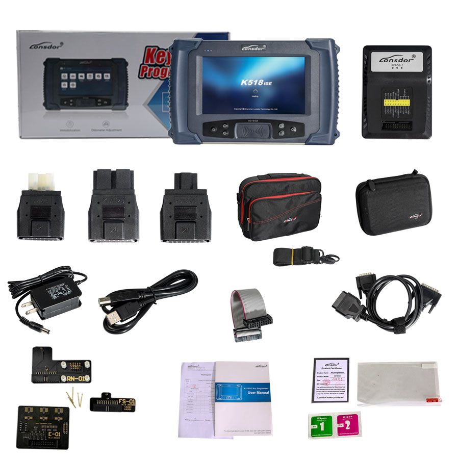 Original Lonsdor K518ISE Key Programmer Plus Orange SKE-LT-DSTAES Emulator Support Toyota 39 (128bit) Smart Key All Lost