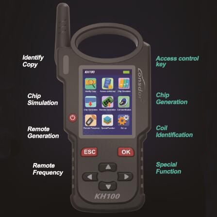 Lonsdor KH100 Hand-Held Remote Key Programmer