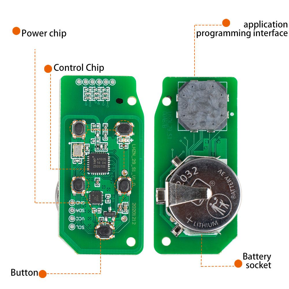 Lonsdor Specific Smart Key for 2015-2018 Land Rover Jaguar 5 Buttons 315MHz/433MHz