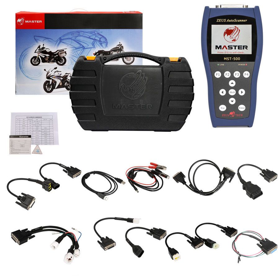 MASTER MST-500 Handheld Motorcycle Diagnostic Scanner Tool