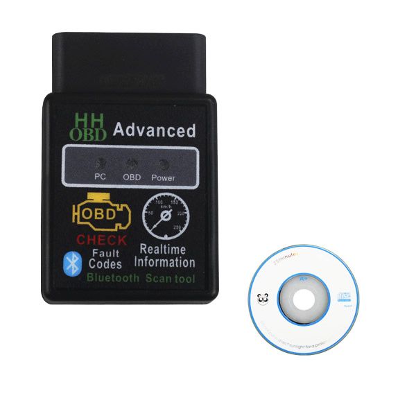 V2.1 Mini Bluetooth ELM327 OBD HH OBDII Car Diagnostic Scanner 3231Chip Works on Android/Symbian/Windows