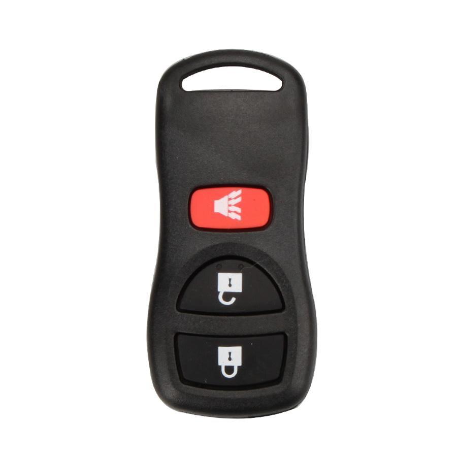 New Remote Key Shell 3 Button For Nissan10pcs/lot