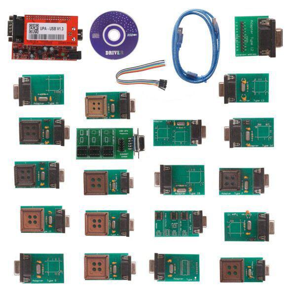 New UPA USB Programmer With Full Adaptors With Nec Function