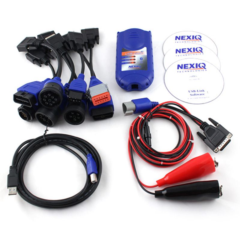 Best Quality NEX-IQ 125032 USB Link Truck Diagnostic Tool Bluetooth Version