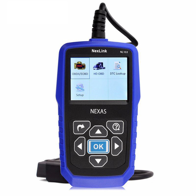 Heavy Duty Truck Diagnostic Scanner NEXAS NL102 OBD OBD2 for Volvo Scania Renault Truck Diesel Engine ABS Brake Diagnostic Tool