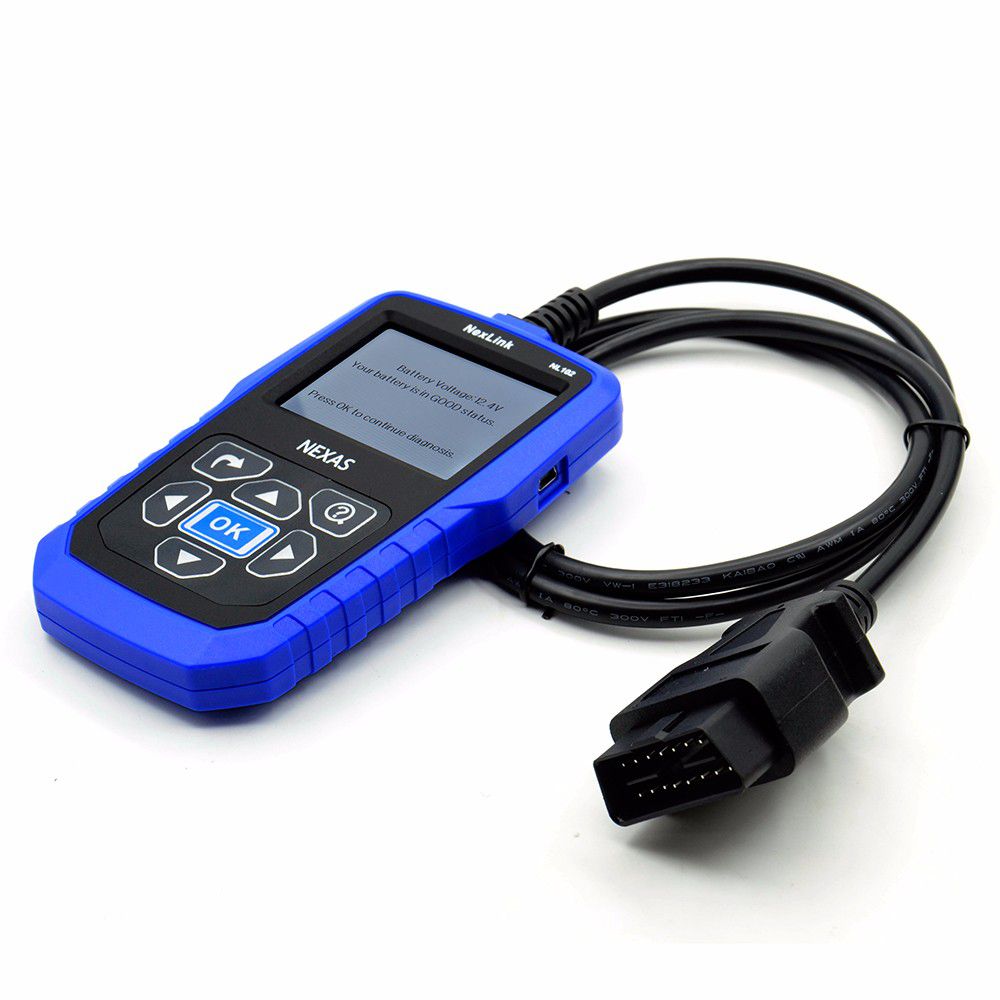 Heavy Duty Truck Diagnostic Scanner NEXAS NL102 OBD OBD2 for Volvo Scania Renault Truck Diesel Engine ABS Brake Diagnostic Tool