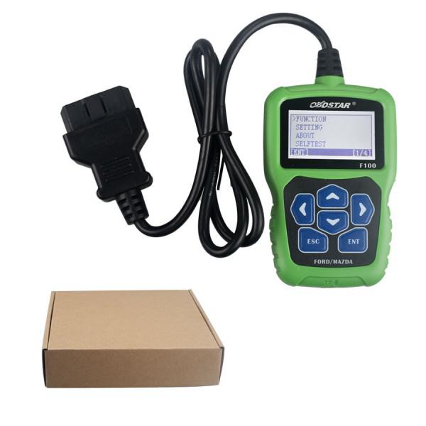 OBDSTAR F100  Auto Key Programmer for Mazda/Ford No Need Pin Code Support New Models and Odometer