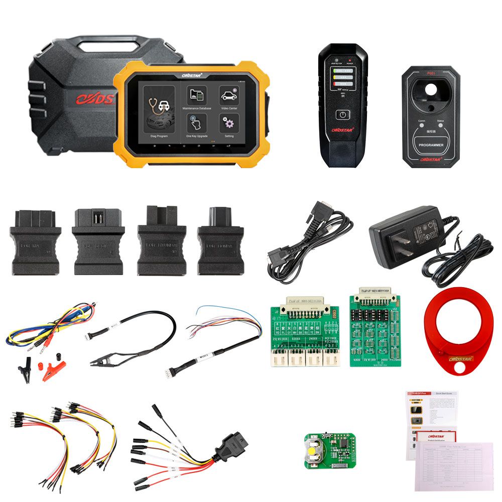 OBDSTAR X300 DP Plus X300 PAD2 C Package Full Version Get Free P004 Adapter and FCA 12+8 Adapter with 13 Months Free Update Online