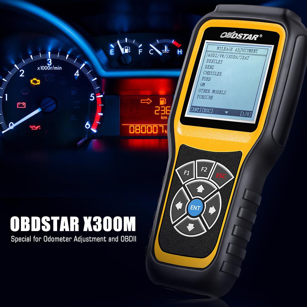 OBDSTAR X300M Special for Odometer Adjustment and OBDII Support Mercedes Benz & MQB VAG KM Function