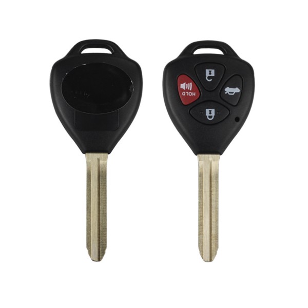 Remote Key Shell For Toyota 4 Button (With Red Dot Have Concave Position With Sticker) 5pcs/lot