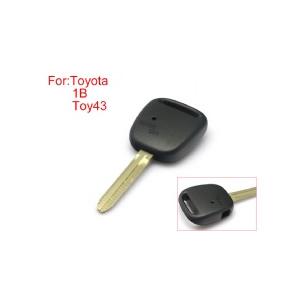 Remote Key Shell Side Face 1 Button For Toyota Easy To Cut Copper Without Logo TOY43 10pcs/lot