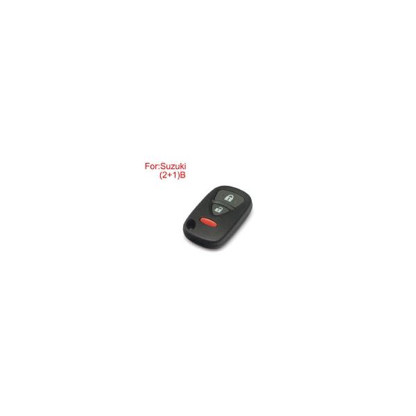 Remote Shell 2+1 Buttons for Suzuki (use for USA)