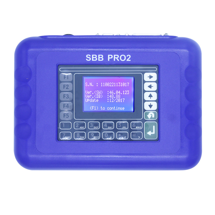 Latest Version SBB Pro2 Key Programmer V48.88 Support Cars