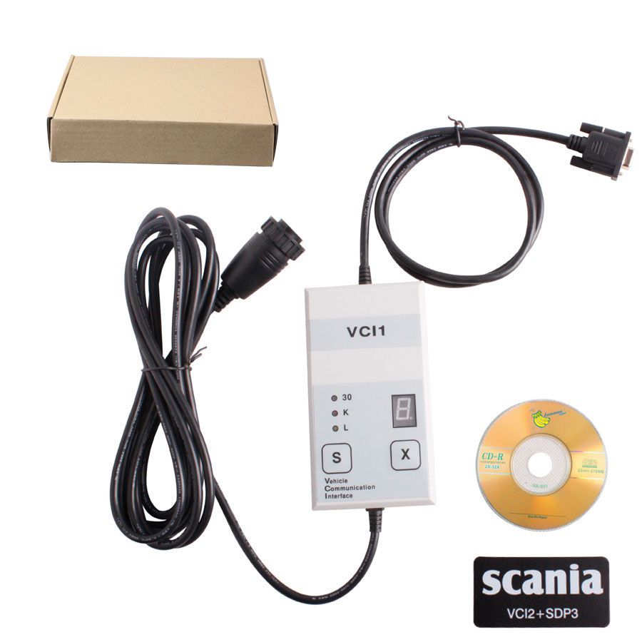 VCI1 Diagnostic Tool For Scania Trucks and Buses of 3 and 4 Series