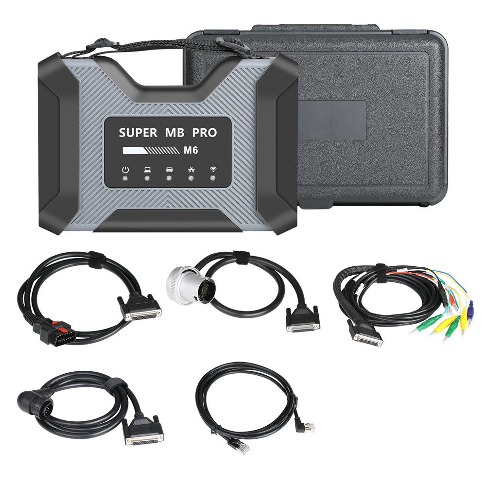 Super MB Pro M6 Full Version with V2022.6 MB Star Diagnosis XENTRY Software 256G SSD Supports HHTWIN for Cars and Trucks